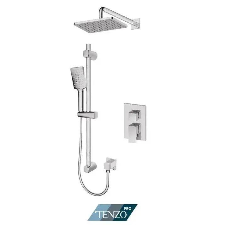 Tenzo Pro Kalissa Shower Kit 2 Function Pressure Balanced KAPB22-1130 - Plumbing Market