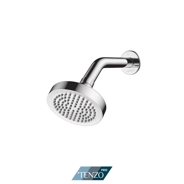Tenzo Pro Kit of Shower Head 10cm [4''] and Shower arm 45° KSH-80901 - Plumbing Market