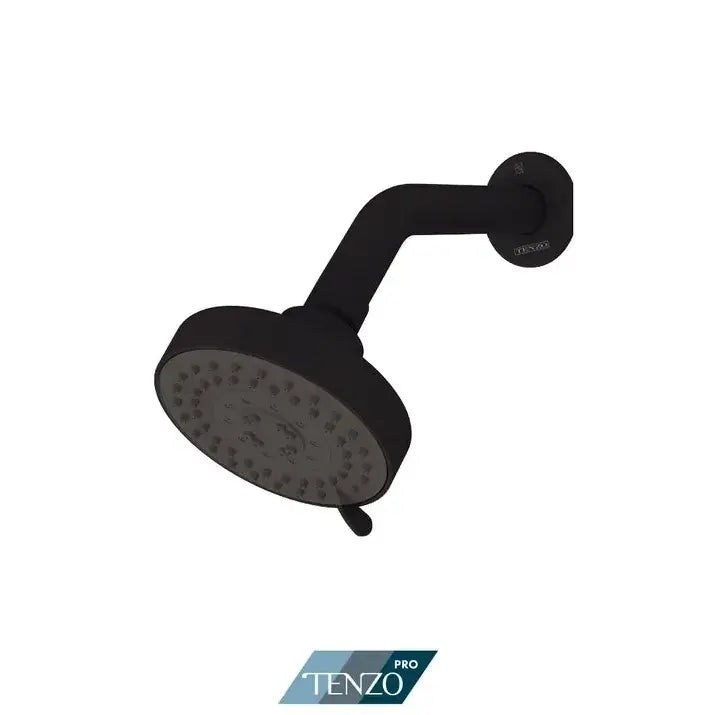 Tenzo Pro Kit of Shower Head 2 functions 10cm [4''] and Shower arm 45° KSH-80902 - Plumbing Market