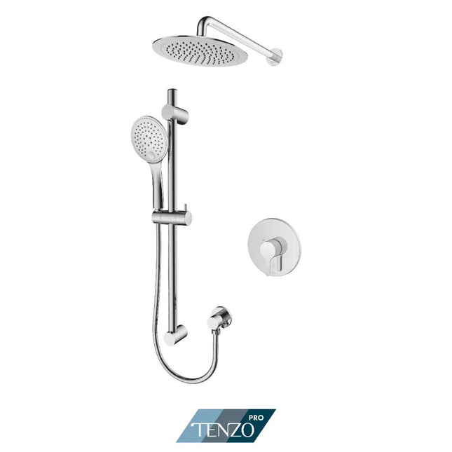 Tenzo Pro Mylo Shower Kit 2 rotary functions pressure balanced MYPB22R-1130 - Plumbing Market