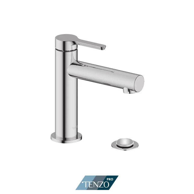 Tenzo Pro Mylo Single Hole Lavatory Faucet with Drain MY11-P - Plumbing Market