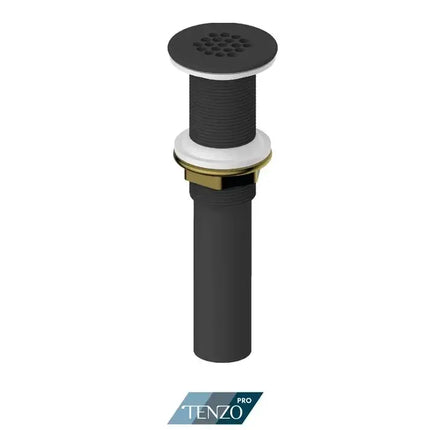Tenzo Pro Push pop-up drain without overflow round with grid top - Plumbing Market