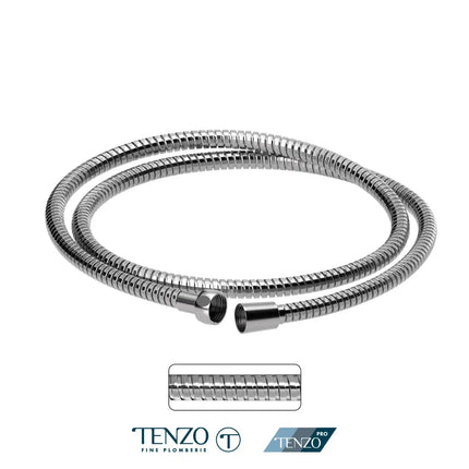 Tenzo Pro Shower Hose 150cm (59in) SSH-150 - Plumbing Market