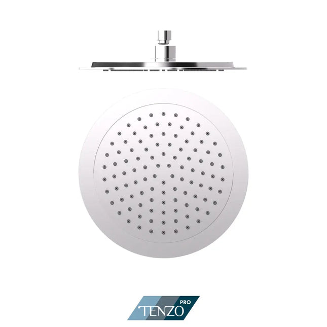 Tenzo Pro Shower head round 23cm [9in] PVC PVTS-09-R - Plumbing Market