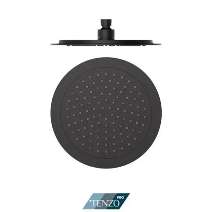 Tenzo Pro Shower head round 23cm [9in] PVC PVTS-09-R - Plumbing Market