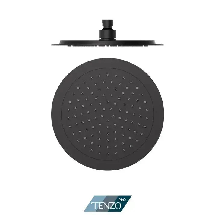 Tenzo Pro Shower head round 23cm [9in] PVC PVTS-09-R - Plumbing Market