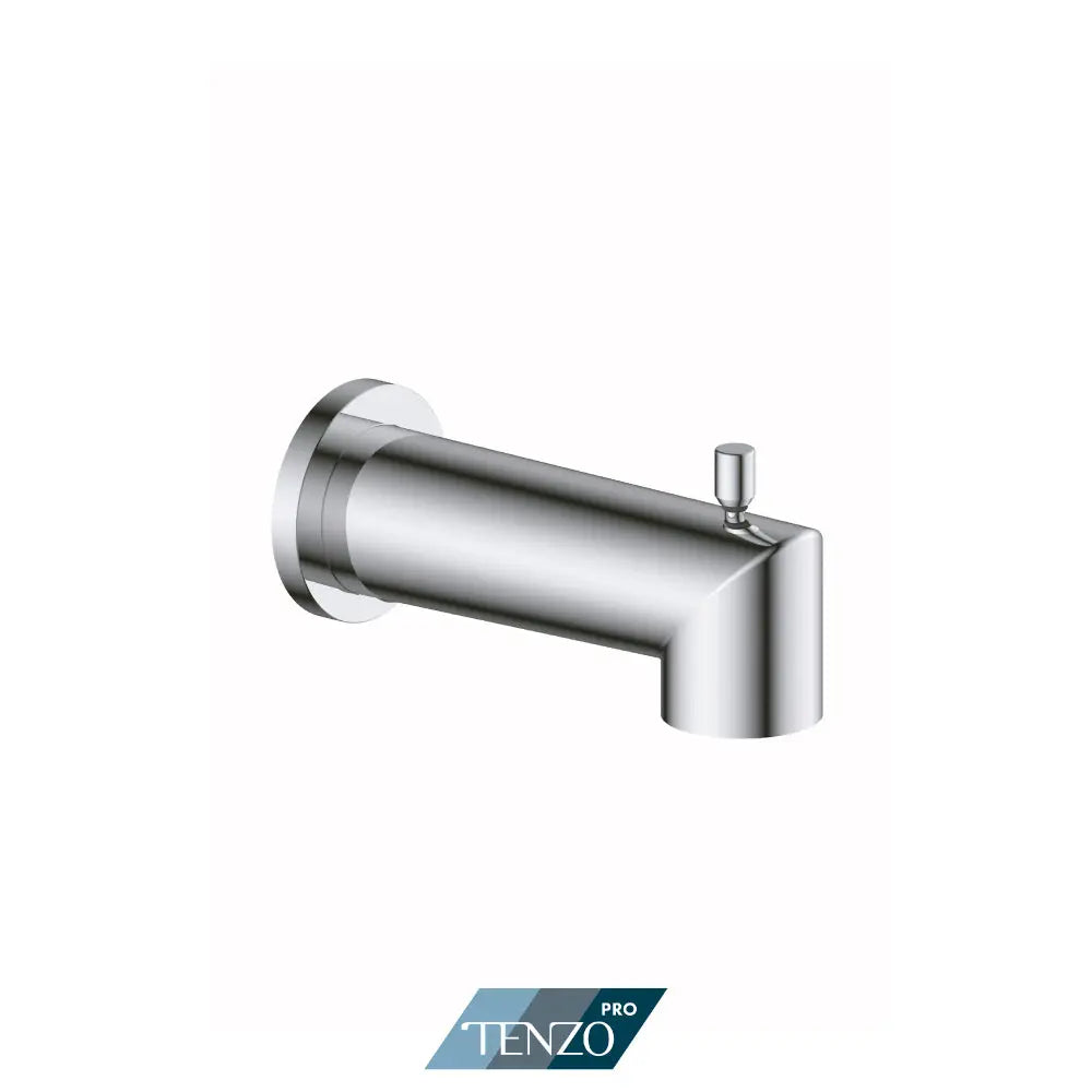 Tenzo Pro Wall mount spout with deviator 15cm [6"] brass - Plumbing Market