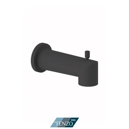 Tenzo Pro Wall mount spout with deviator 15cm [6"] brass - Plumbing Market