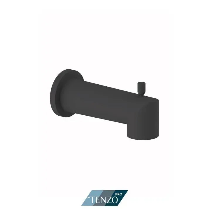 Tenzo Pro Wall mount spout with deviator 15cm [6"] brass - Plumbing Market