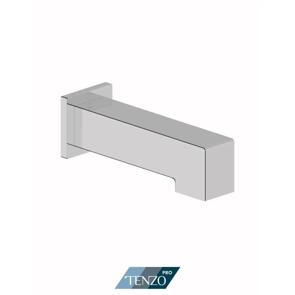 Tenzo Pro Wall mount squared spout 15cm [6"] brass chrome - Plumbing Market