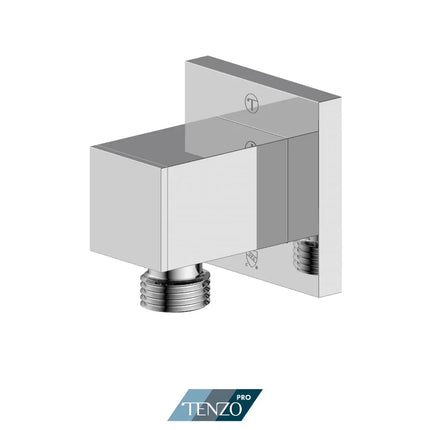 Tenzo Pro Wall supply elbow chrome - Plumbing Market