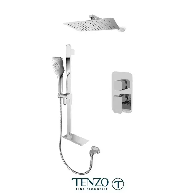 Tenzo Quantum 2 Function Pressure Balanced Shower Faucet QUPB32-20310 - Plumbing Market