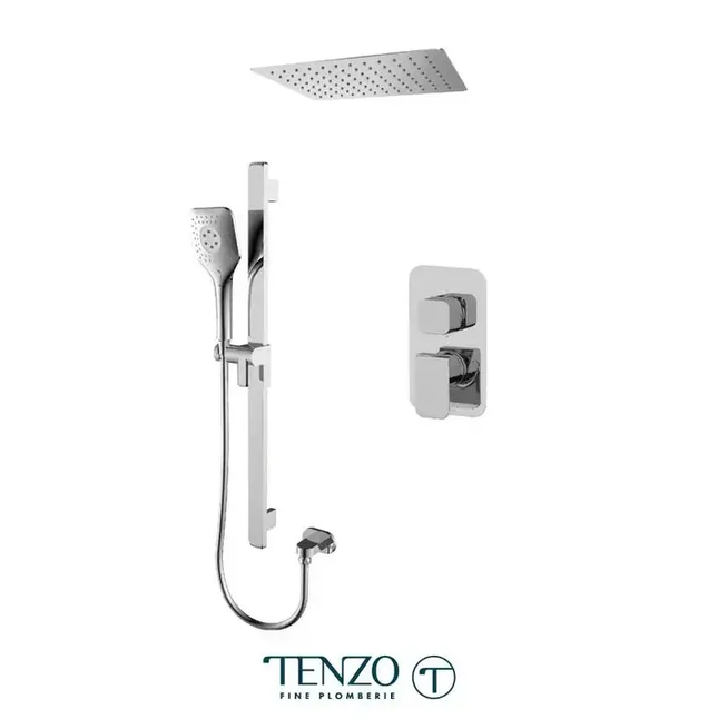 Tenzo Quantum 2 Function Shower Faucet Built in Shower Head QUPB32-21163 - Plumbing Market