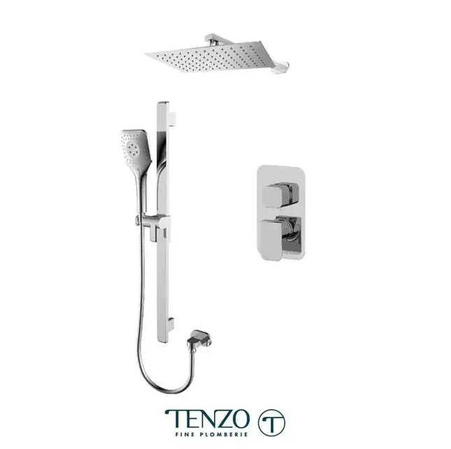 Tenzo Quantum 2 Function Shower Faucet in Chrome - Plumbing Market