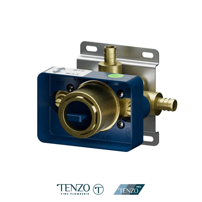 Tenzo Rough in without cartridge 1 function pressure balanced valve R-PB21 - Plumbing Market