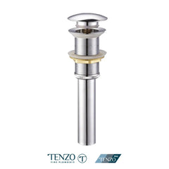 Tenzo Round pop-up drain without overflow DR-WOF-01 - Plumbing Market