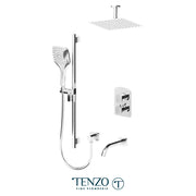 Tenzo Shower kit 3 functions With Airboost Showerhead DET33-511315 - Plumbing Market