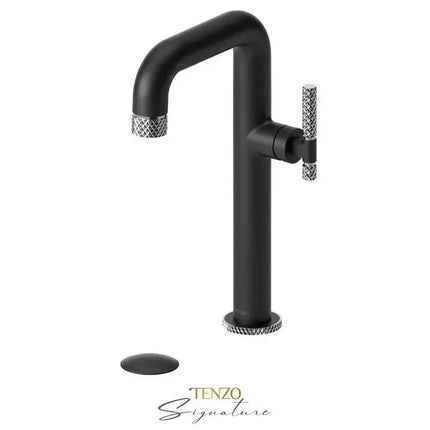 Tenzo Signature Bellacio C Tall Single Hole Vessel Bathroom Faucet BE10H - Plumbing Market