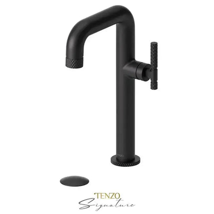 Tenzo Signature Bellacio C Tall Single Hole Vessel Bathroom Faucet BE10H - Plumbing Market