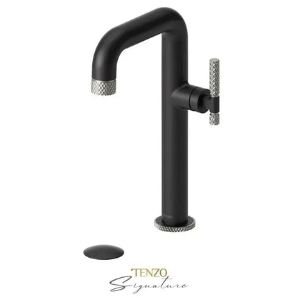 Tenzo Signature Bellacio C Tall Single Hole Vessel Bathroom Faucet BE10H - Plumbing Market