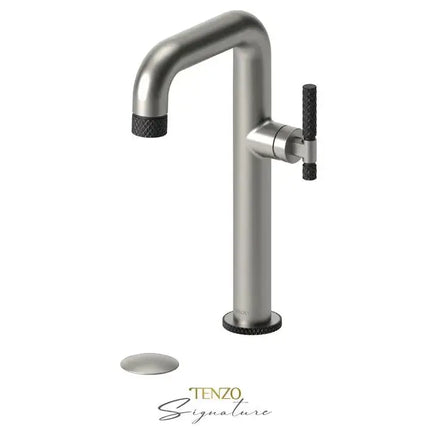 Tenzo Signature Bellacio C Tall Single Hole Vessel Bathroom Faucet BE10H - Plumbing Market