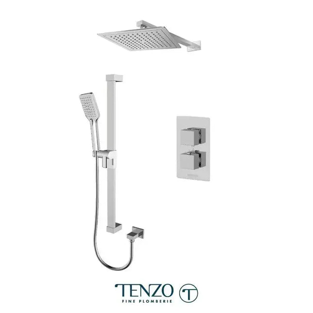 Tenzo Slick 2 Function Shower Faucet Chrome SLT32 - Plumbing Market