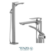 Tenzo Slick Freestanding Tub Filler Faucet SL51 - Plumbing Market
