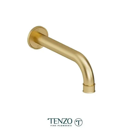 Tenzo Wall mount spout 20cm [8in] brass BS-313 - Plumbing Market