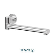 Tenzo Wall mount swivel spout 30cm [12in] brass BSS-303 - Plumbing Market