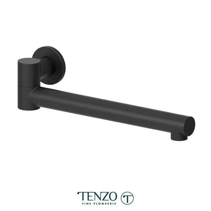 Tenzo Wall mount swivel spout 30cm [12in] brass BSS-303 - Plumbing Market