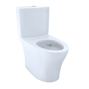 Toto Aquia IV 2 Piece Toilet 1.28 GPF & 0.9 GPF Elongated Universal Height Less Seat - Plumbing Market