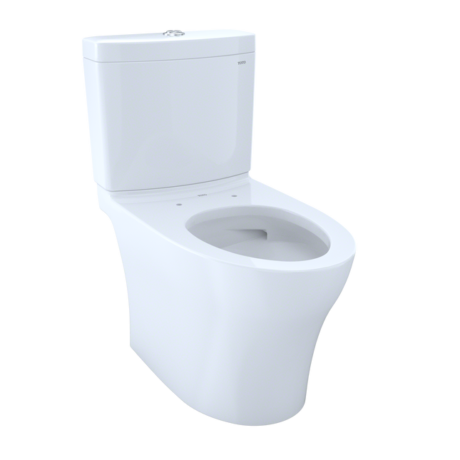 Toto Aquia IV 2 Piece Toilet 1.28 GPF & 0.9 GPF Elongated Universal Height Less Seat - Plumbing Market