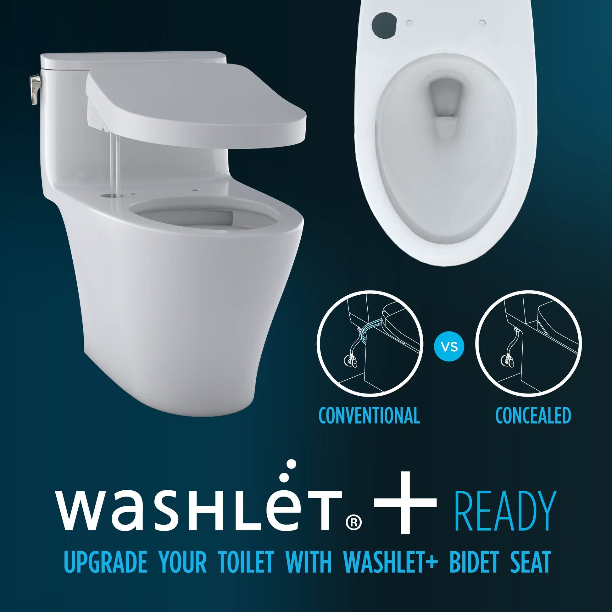 Toto Aquia IV One-Piece Skirted Dual Flush Elongated Toilet - Plumbing Market