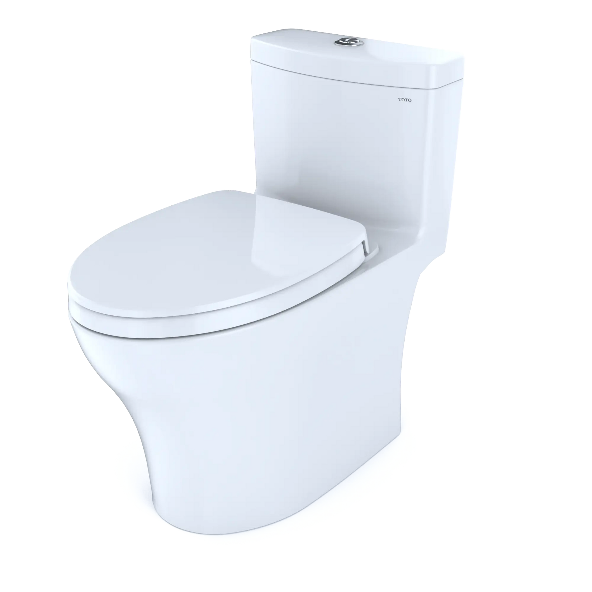 Toto Aquia IV One-Piece Skirted Dual Flush Elongated Toilet - Plumbing Market