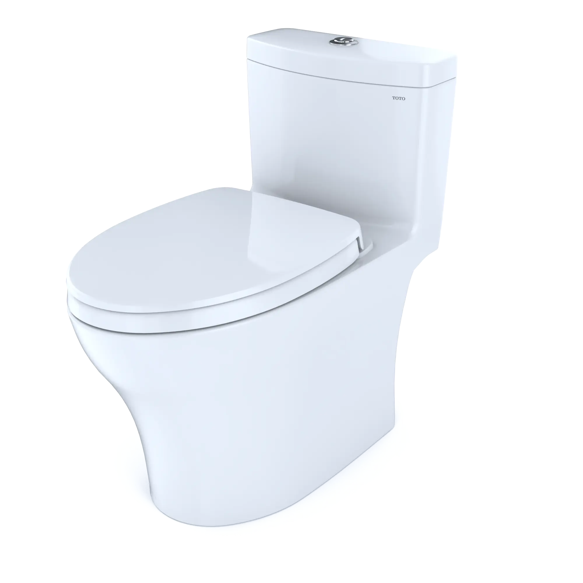 Toto Aquia IV One-Piece Skirted Dual Flush Elongated Toilet - Plumbing Market