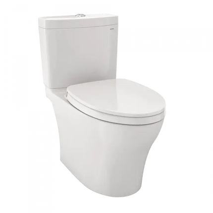 Toto Aquia IV  Two Piece Elongated Toilet 1.28 GPF & 0.9 GPF WASHLET+ Standard Height - Plumbing Market
