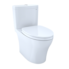 Toto Aquia IV  Two Piece Elongated Toilet 1.28 GPF & 0.9 GPF WASHLET+ Standard Height - Plumbing Market