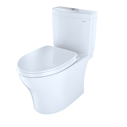 Toto Aquia IV  Two Piece Elongated Toilet 1.28 GPF & 0.9 GPF WASHLET+ Standard Height - Plumbing Market