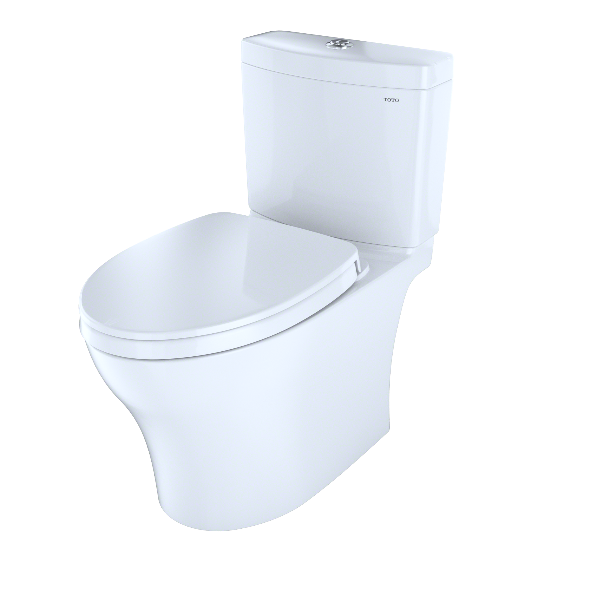 Toto Aquia IV  Two Piece Elongated Toilet 1.28 GPF & 0.9 GPF WASHLET+ Standard Height - Plumbing Market