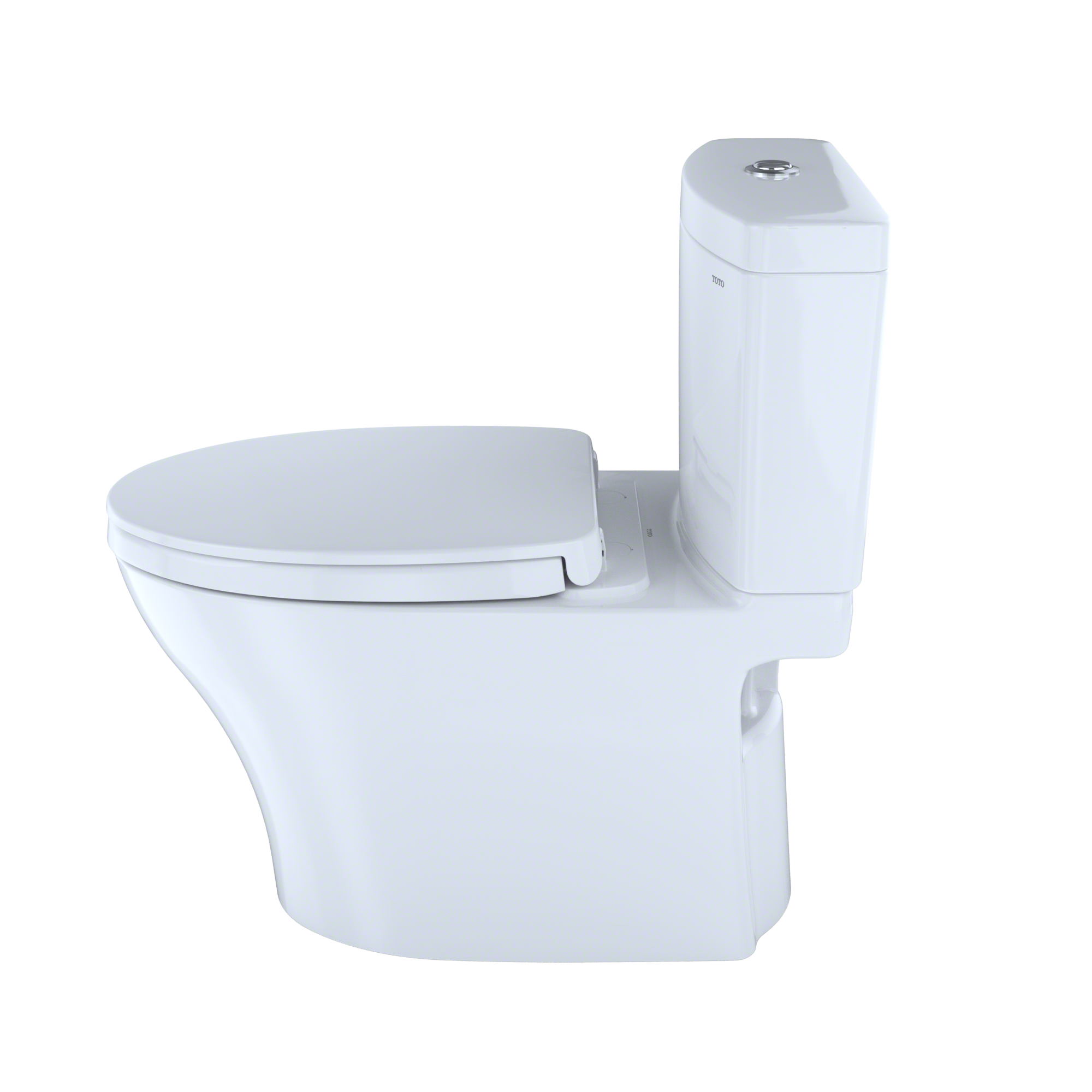 Toto Aquia IV  Two Piece Elongated Toilet 1.28 GPF & 0.9 GPF WASHLET+ Standard Height - Plumbing Market