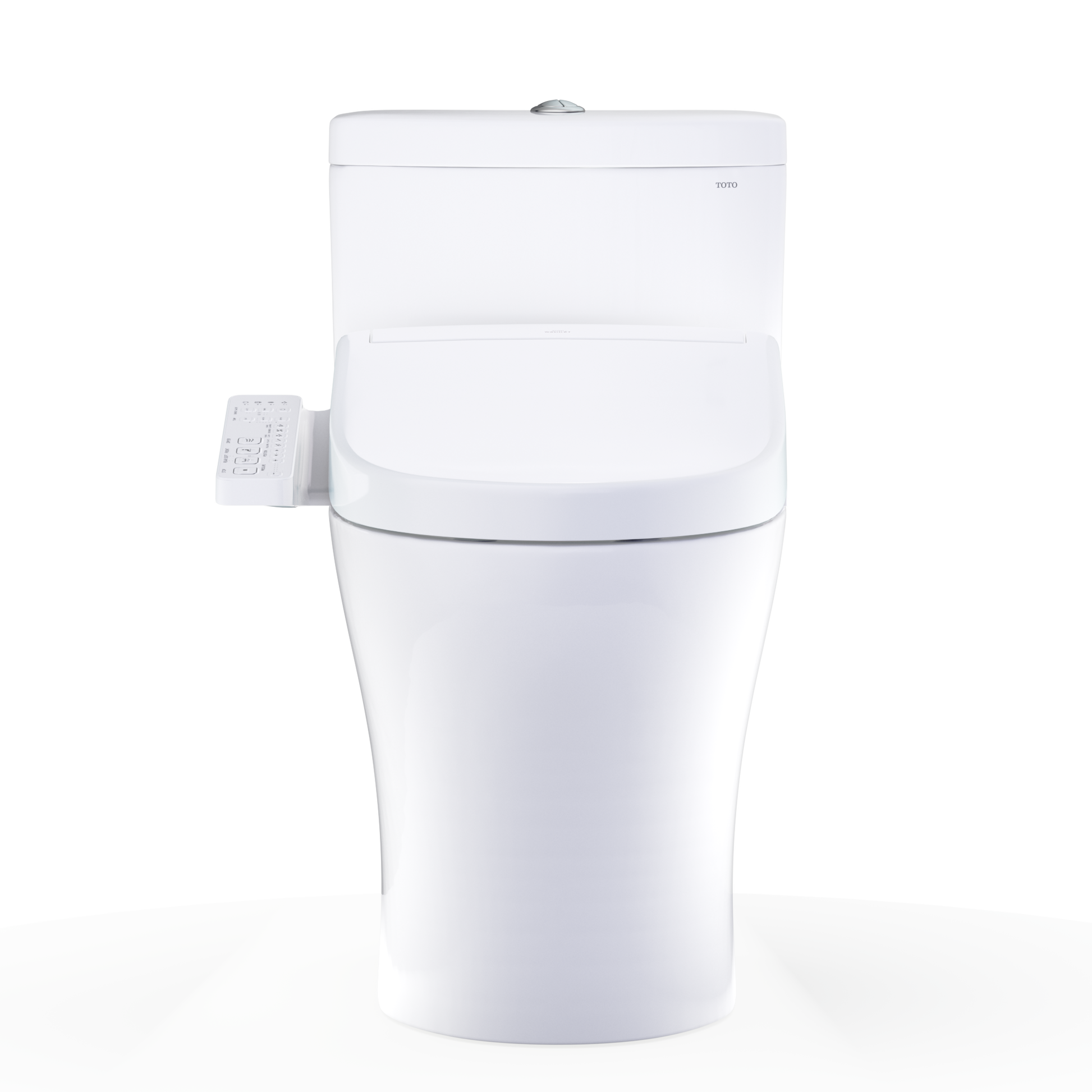 Toto Aquia IV WASHLET S2 One-Piece Toilet Elongated Comfort Height 1.28 GPF/0.9 GPF - Plumbing Market
