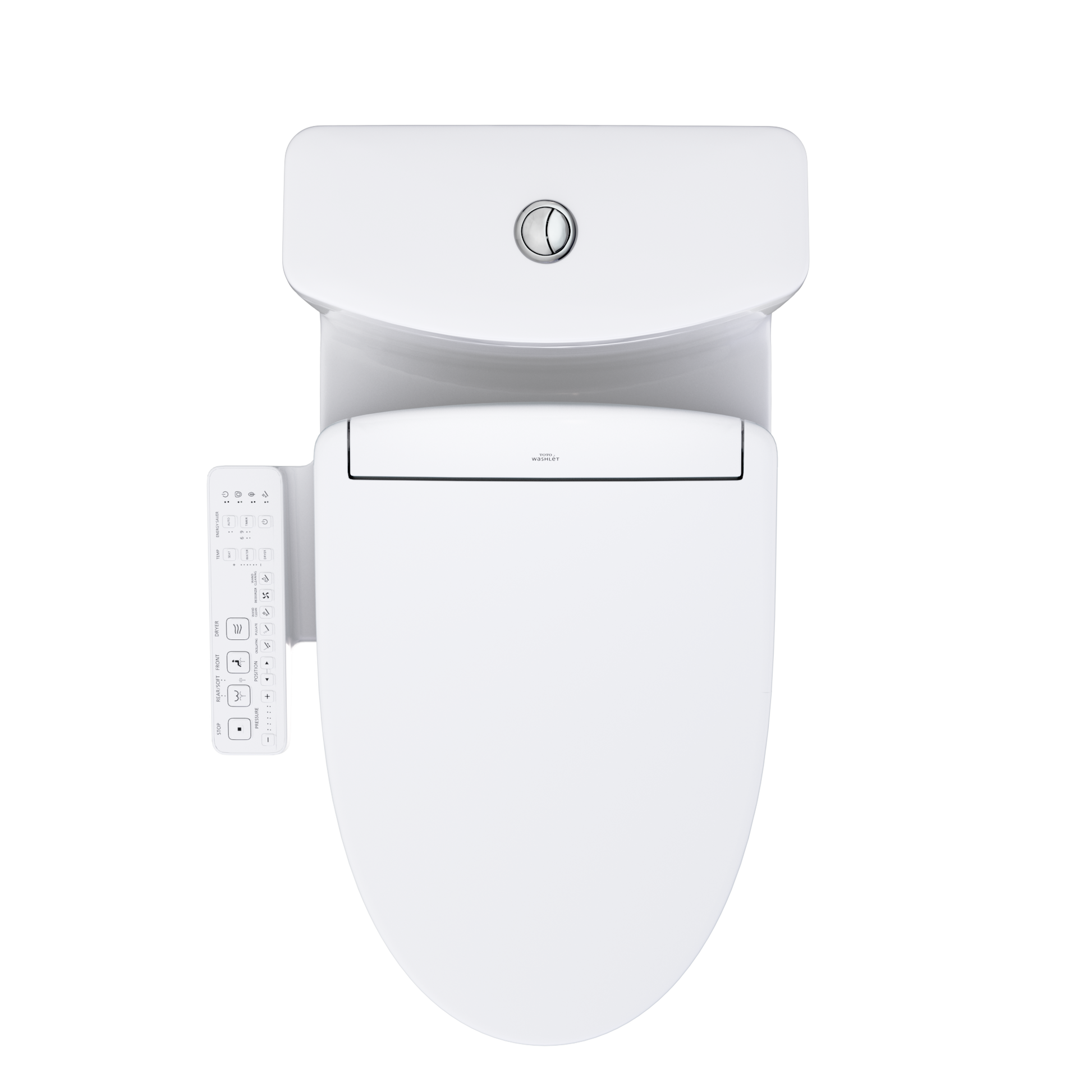 Toto Aquia IV WASHLET S2 One-Piece Toilet Elongated Comfort Height 1.28 GPF/0.9 GPF - Plumbing Market