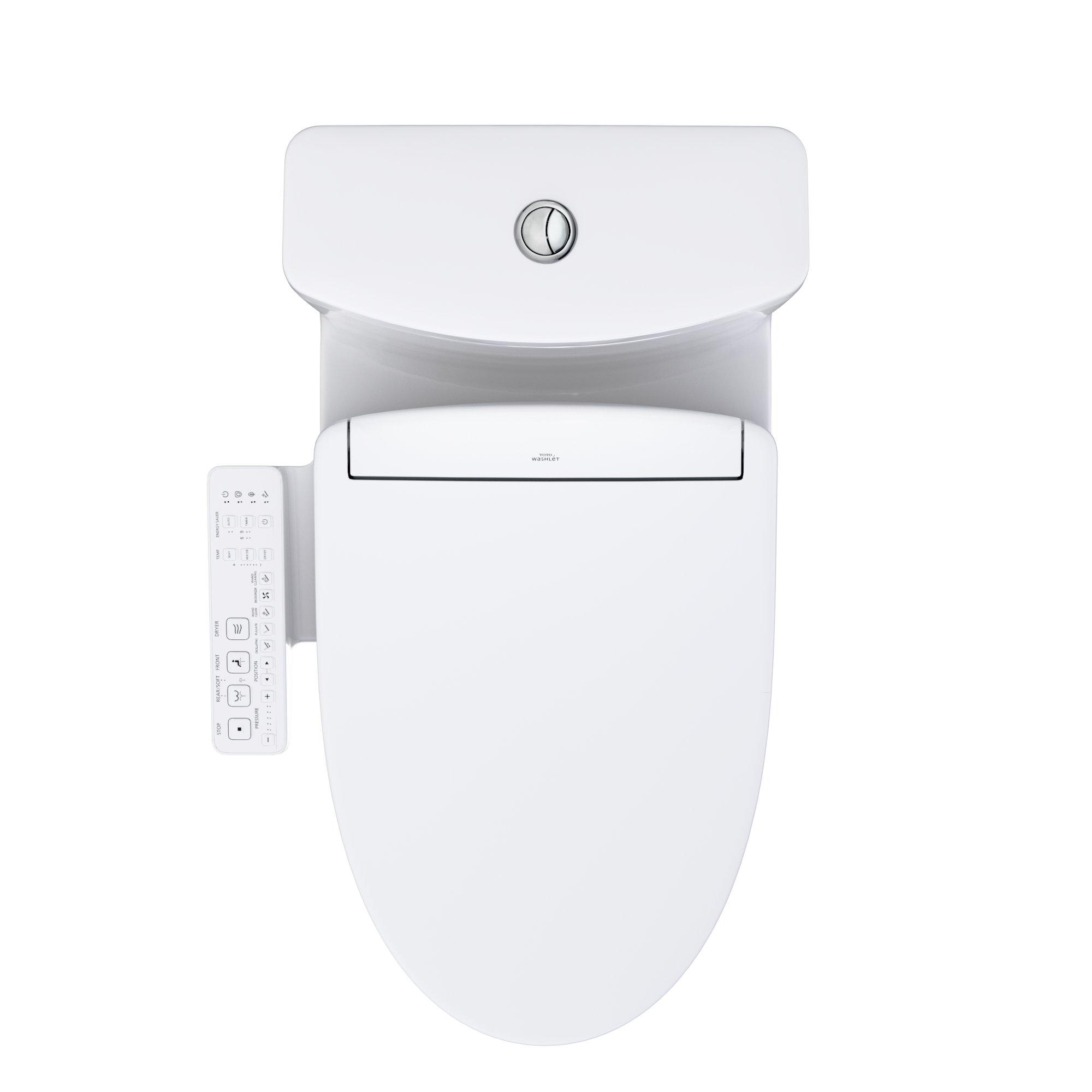 Toto Aquia IV WASHLET S2 One-Piece Toilet Elongated Comfort Height 1.28 GPF/0.9 GPF - Plumbing Market