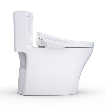 Toto Aquia IV WASHLET S2 One-Piece Toilet Elongated Comfort Height 1.28 GPF/0.9 GPF - Plumbing Market