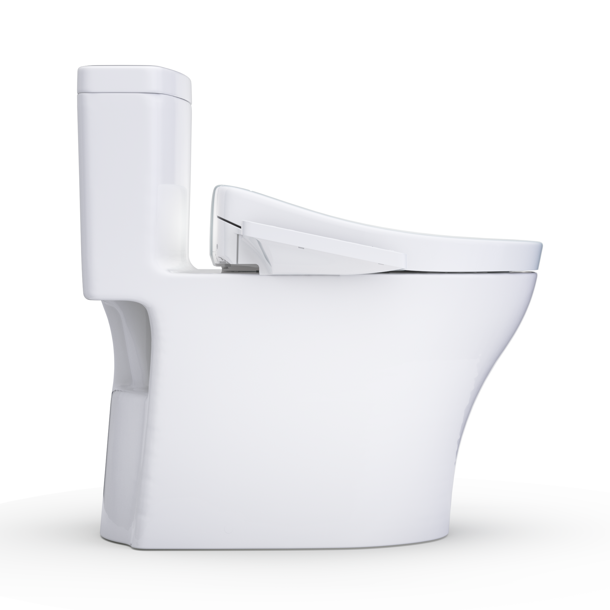 Toto Aquia IV WASHLET S2 One-Piece Toilet Elongated Comfort Height 1.28 GPF/0.9 GPF - Plumbing Market