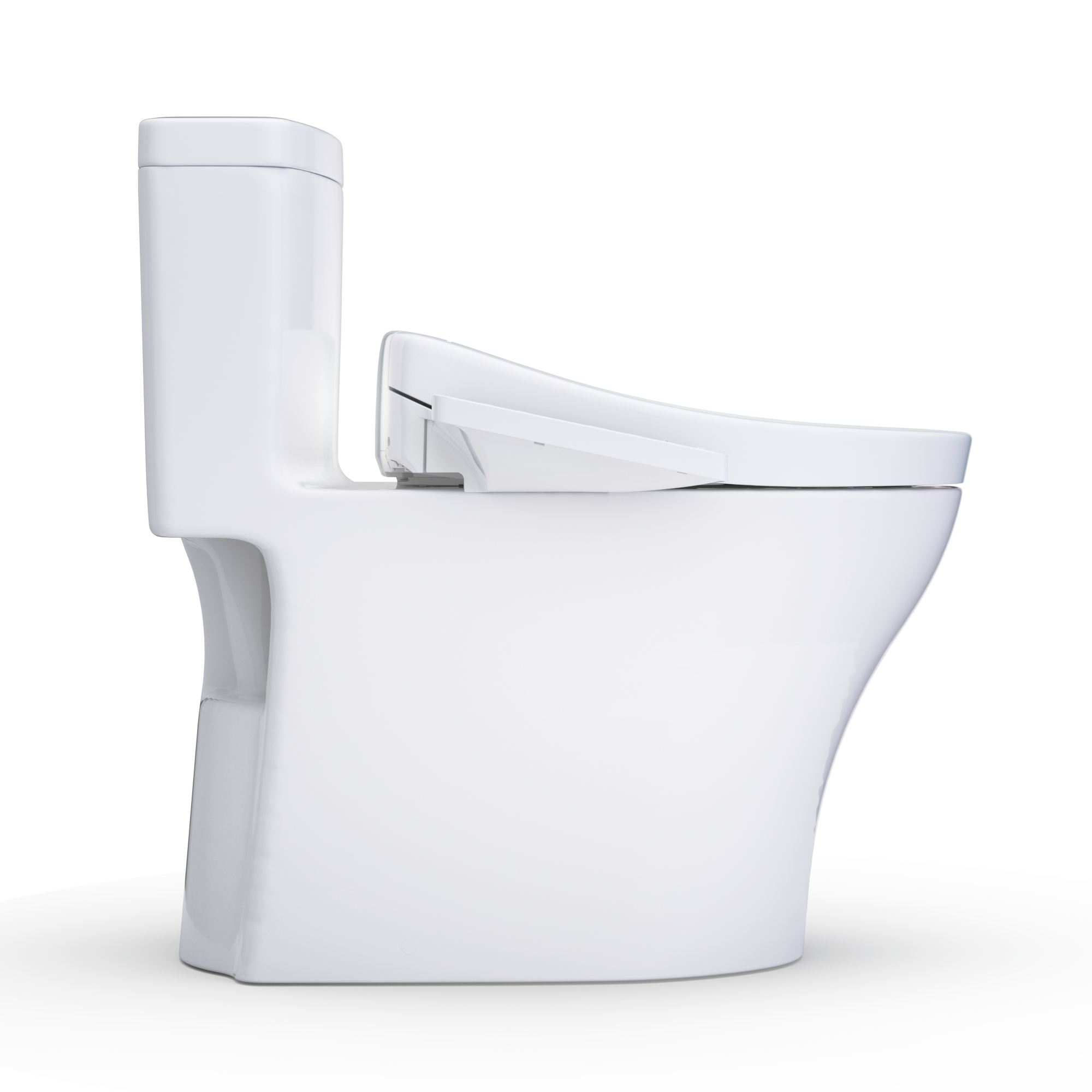 Toto Aquia IV WASHLET S2 One-Piece Toilet Elongated Comfort Height 1.28 GPF/0.9 GPF - Plumbing Market