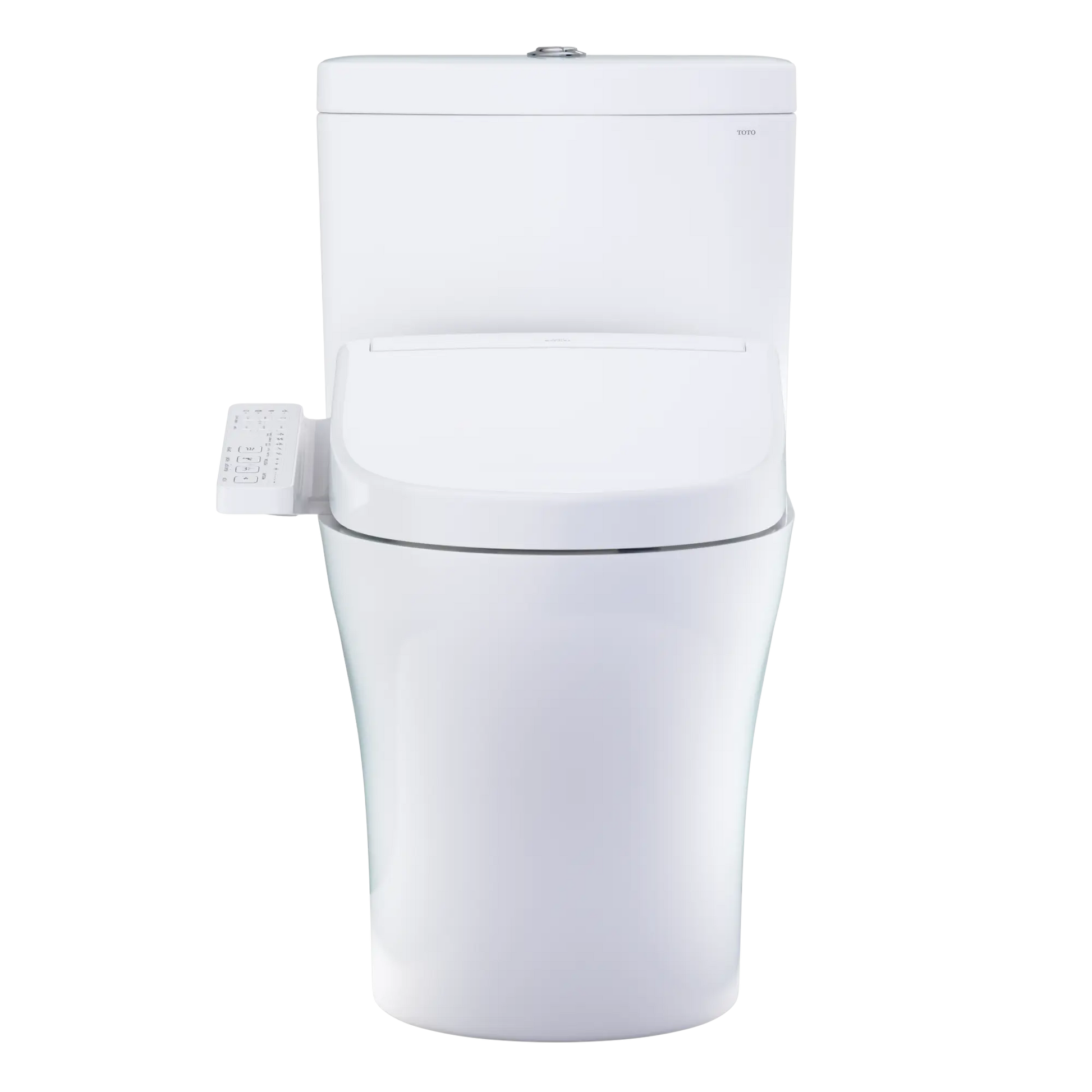Toto Aquia IV WASHLET S2 Two-Piece Toilet Elongated Standard Height 1.28 GPF/0.9 GPF - Plumbing Market