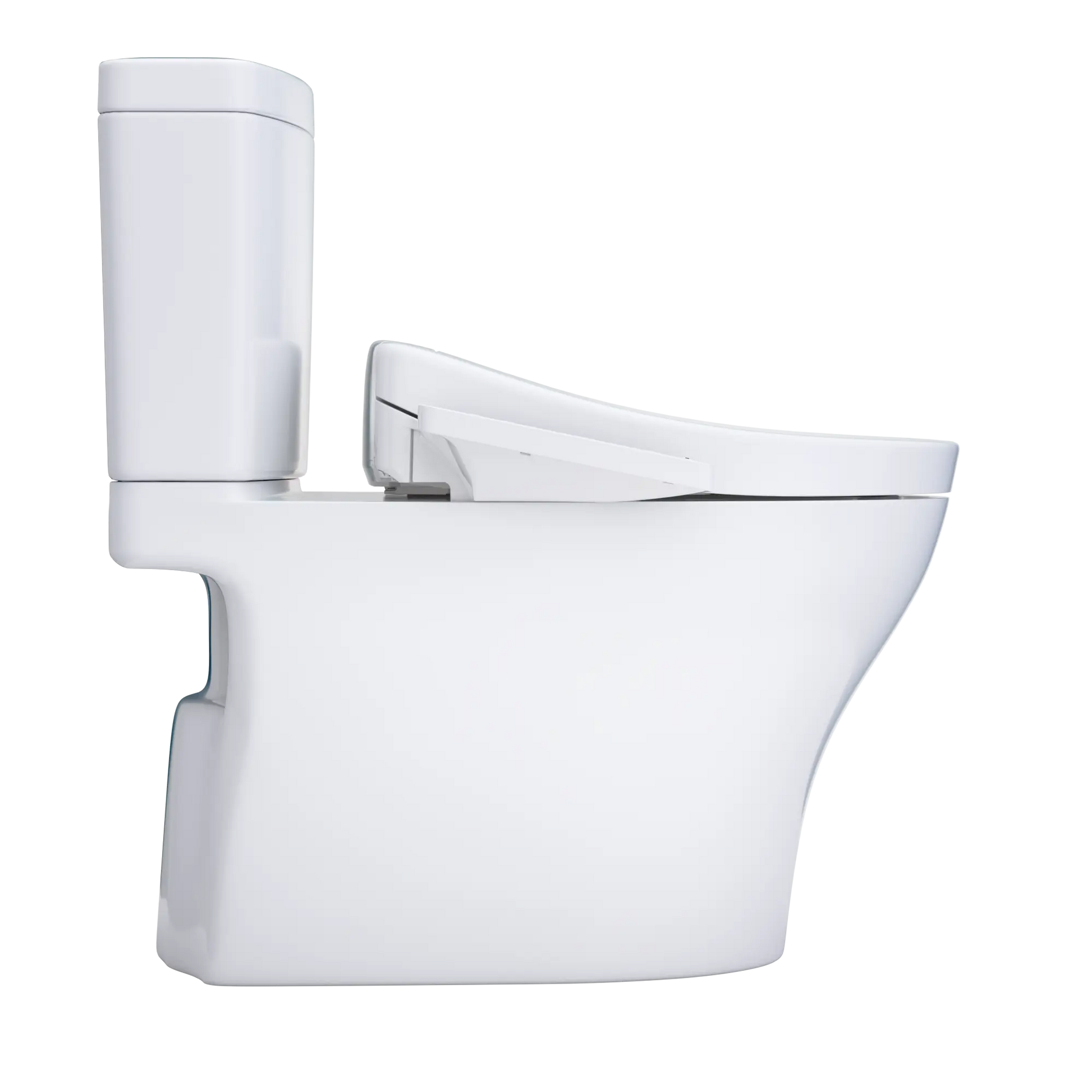 Toto Aquia IV WASHLET S2 Two-Piece Toilet Elongated Standard Height 1.28 GPF/0.9 GPF - Plumbing Market