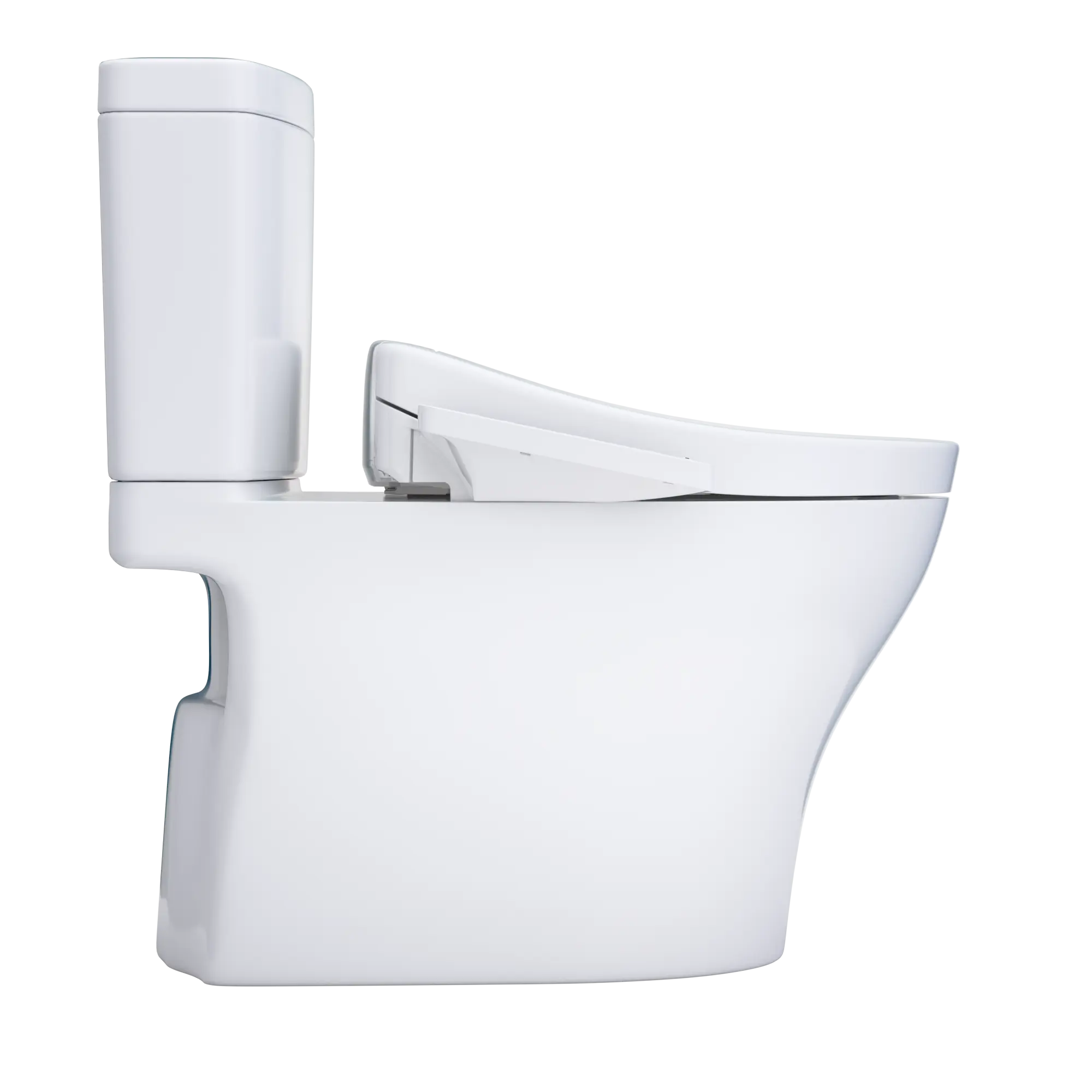 Toto Aquia IV WASHLET S2 Two-Piece Toilet Elongated Standard Height 1.28 GPF/0.9 GPF - Plumbing Market