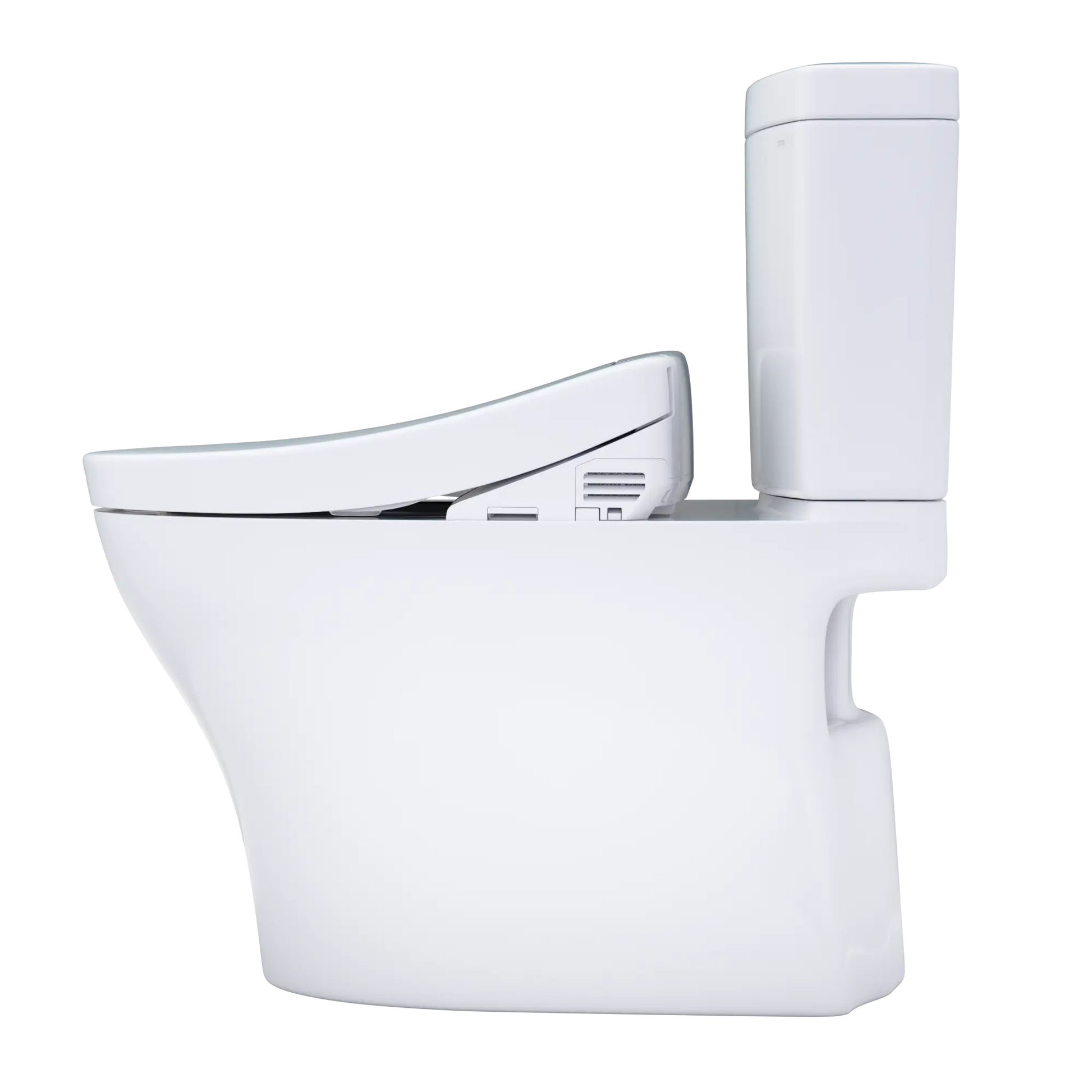 Toto Aquia IV WASHLET S2 Two-Piece Toilet Elongated Standard Height 1.28 GPF/0.9 GPF - Plumbing Market